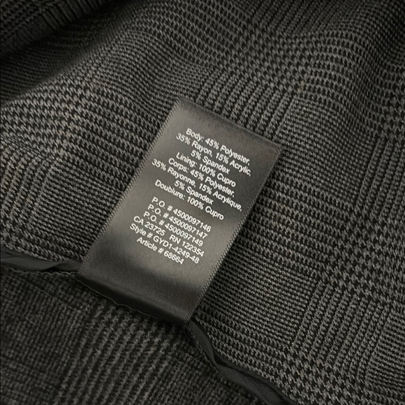 Babaton Power Blazer (Houndstooth Grey) Size 0 - Picture 5 of 9